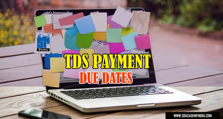 TDS Payment due dates