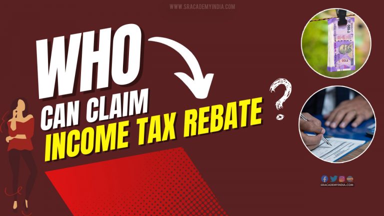 Income tax Rebate