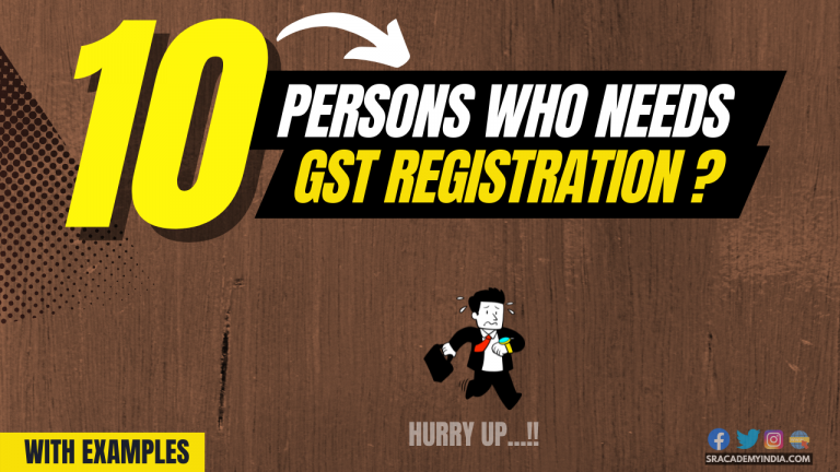 To Whom GST registration is Mandatory