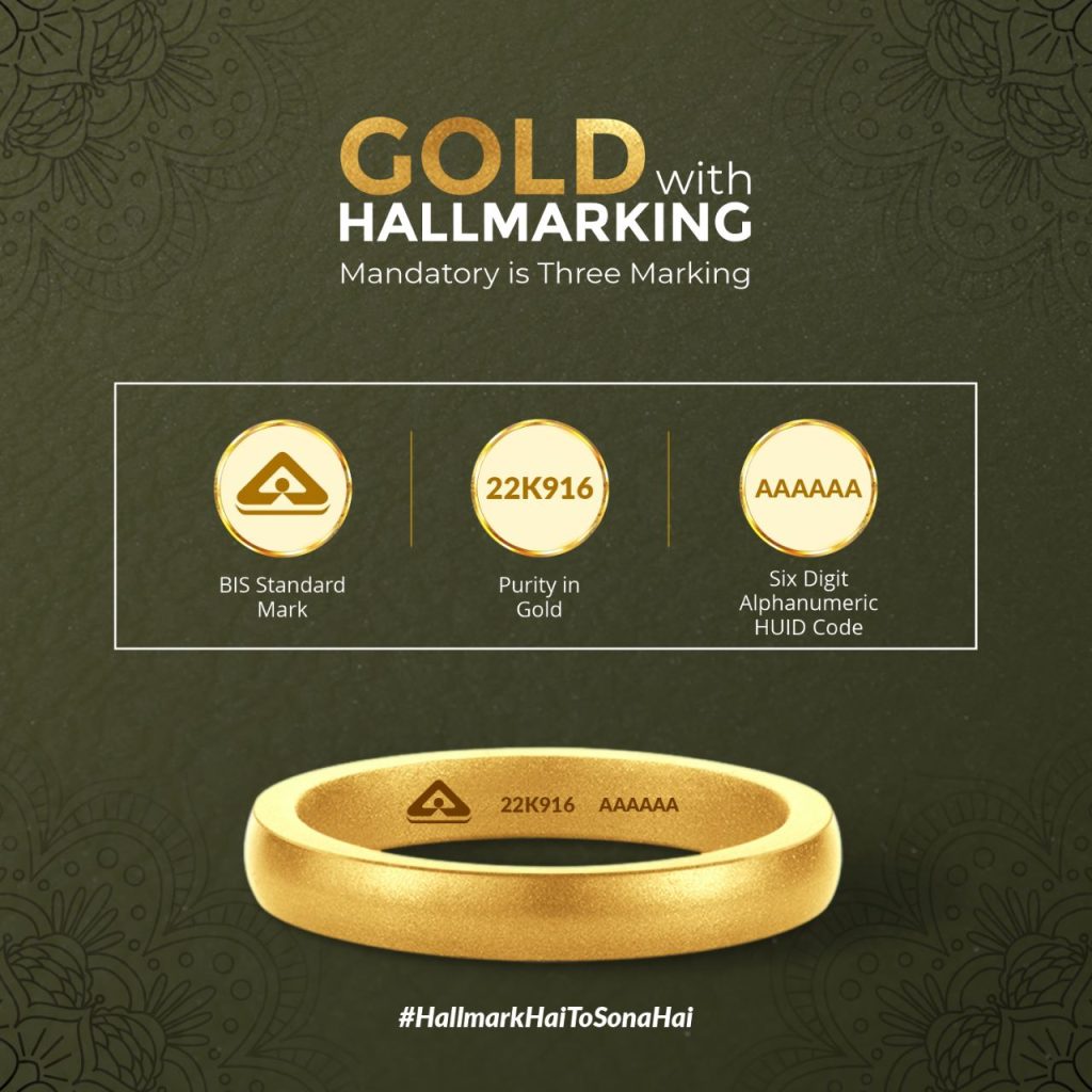 Gold hallmark