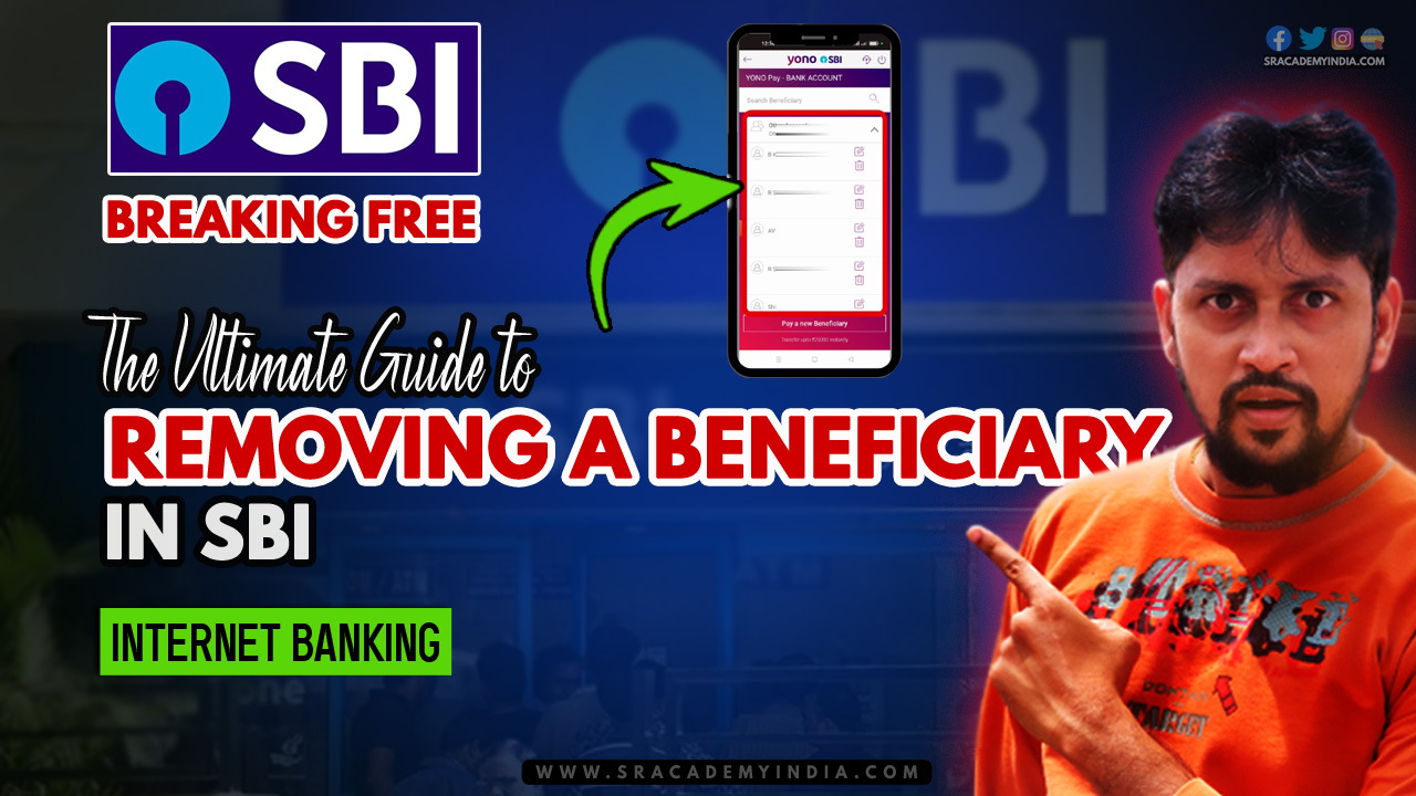 How to delete beneficiary in sbi