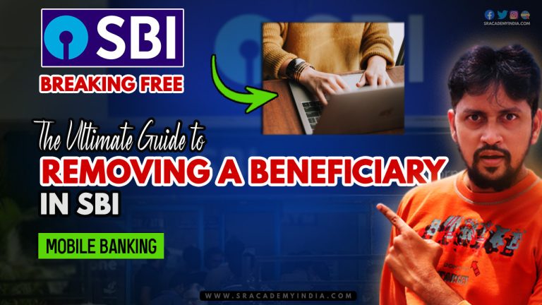 How to delete beneficiary in sbi