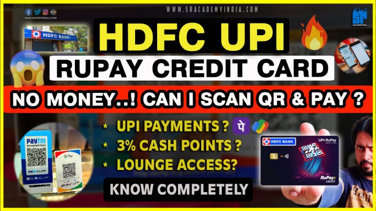 HDFC UPI Rupay Credit Card