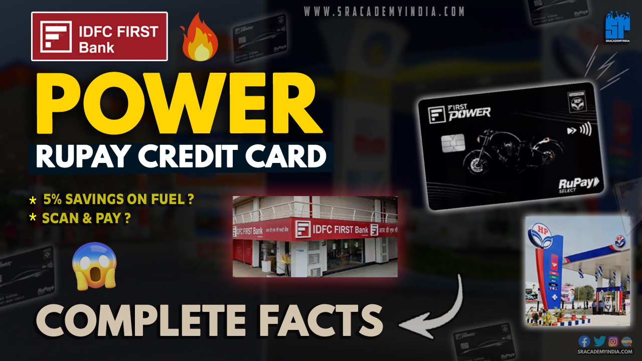 IDFC First Power Rupay Credit Card