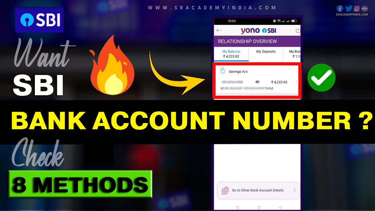 How to Find SBI Account Number