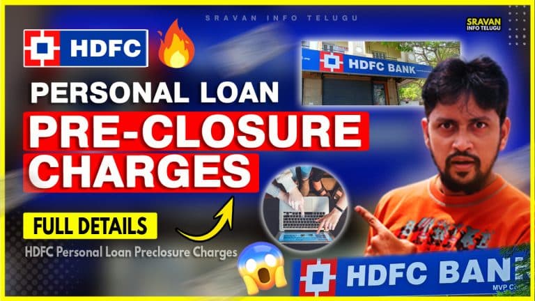 HDFC Personal Loan Preclosure Charges