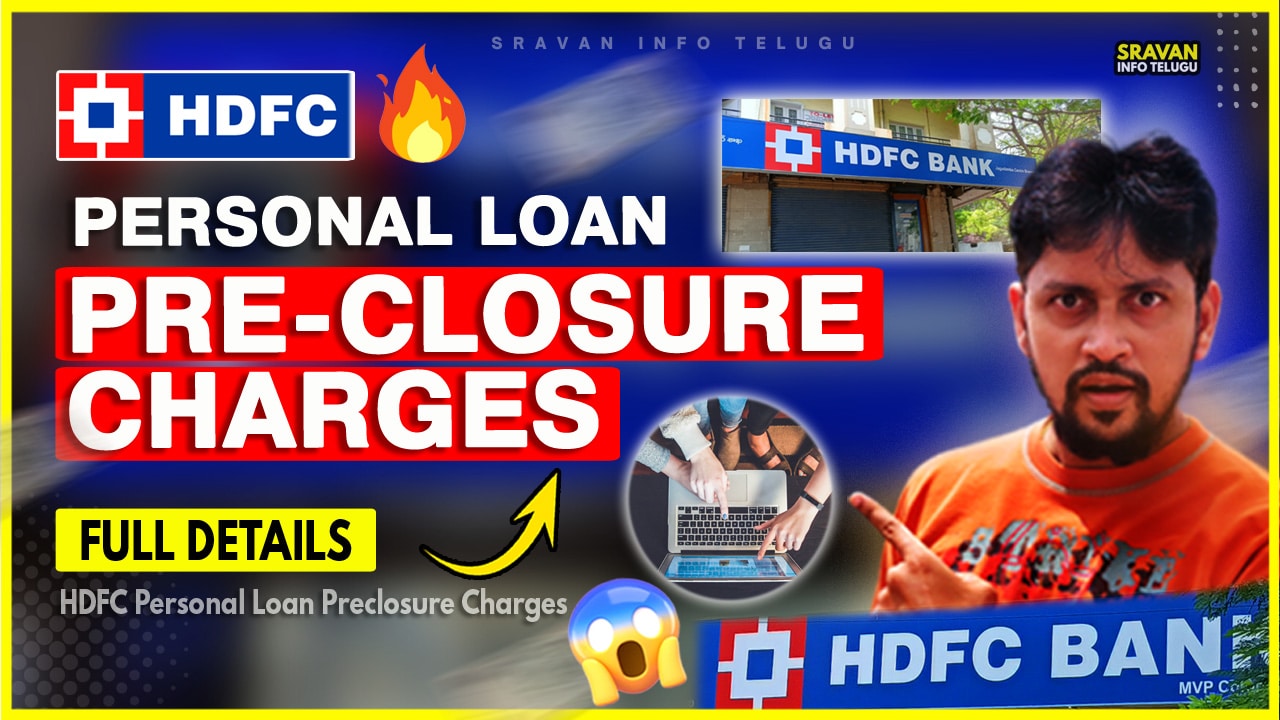 HDFC Personal Loan Preclosure Charges