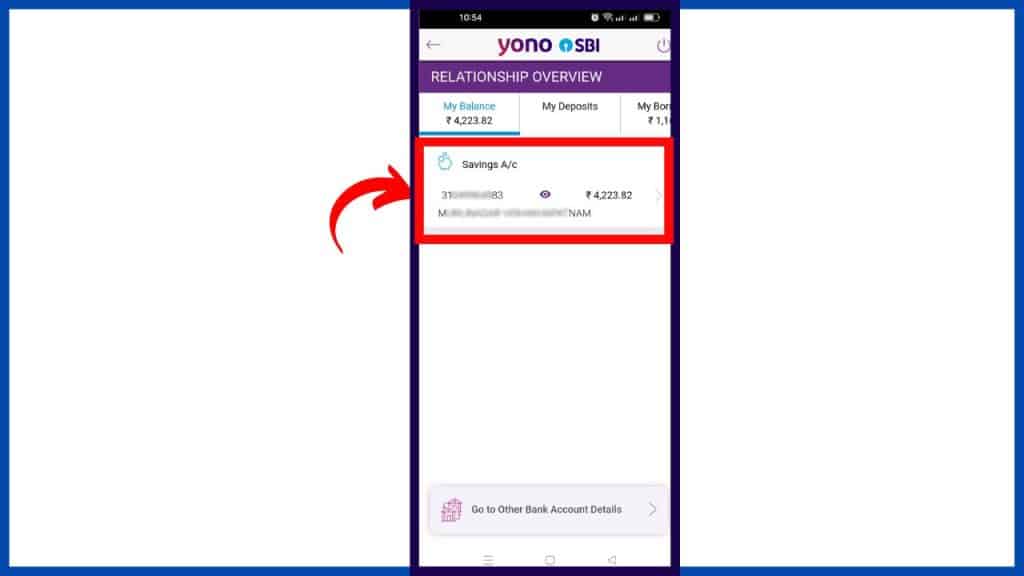 How to Find SBI Account Number using Yono SBI app